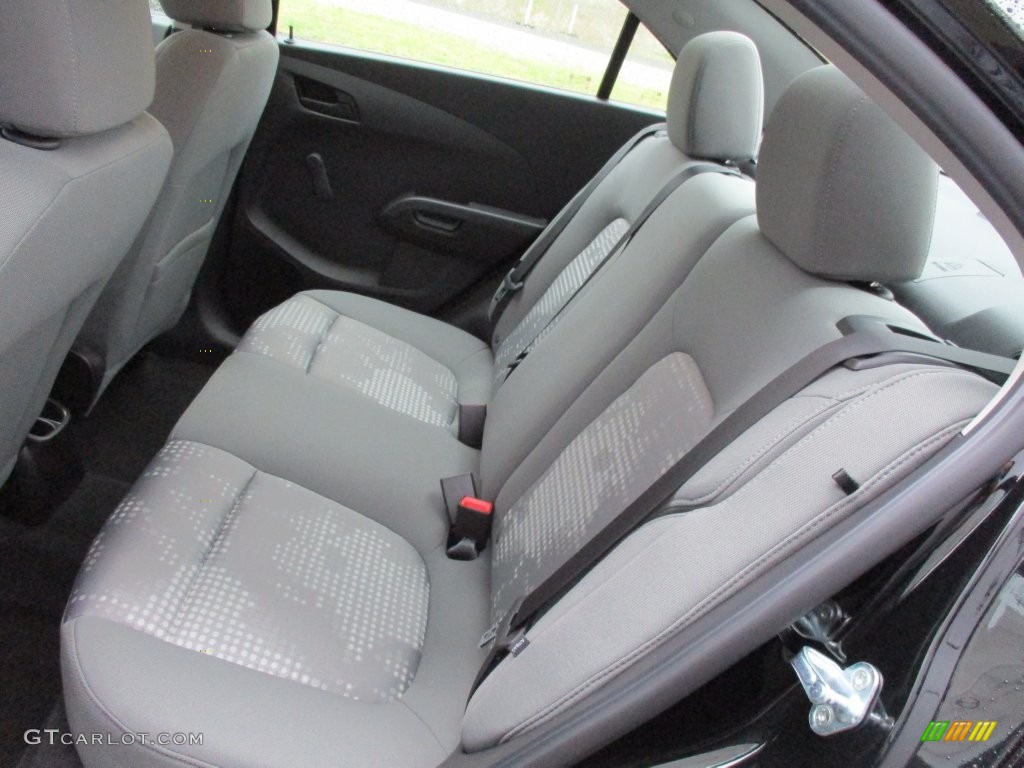 2016 Chevrolet Sonic LS Sedan Rear Seat Photo #108534836