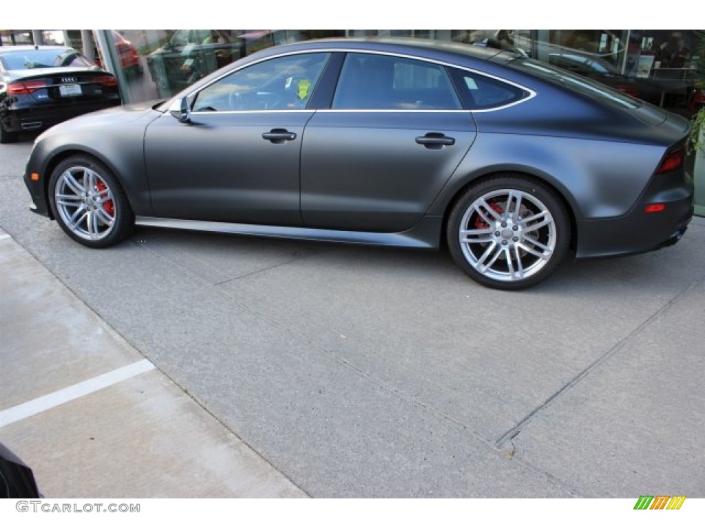 Daytona Gray Matte 2016 Audi RS 7 4.0 TFSI quattro Exterior Photo #108535244