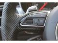 Black Valcona w/Honeycomb Stitching Controls Photo for 2016 Audi RS 7 #108535583