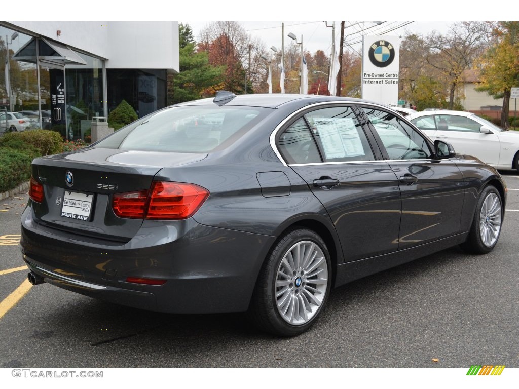 2015 3 Series 328i xDrive Sedan - Mineral Grey Metallic / Black photo #3