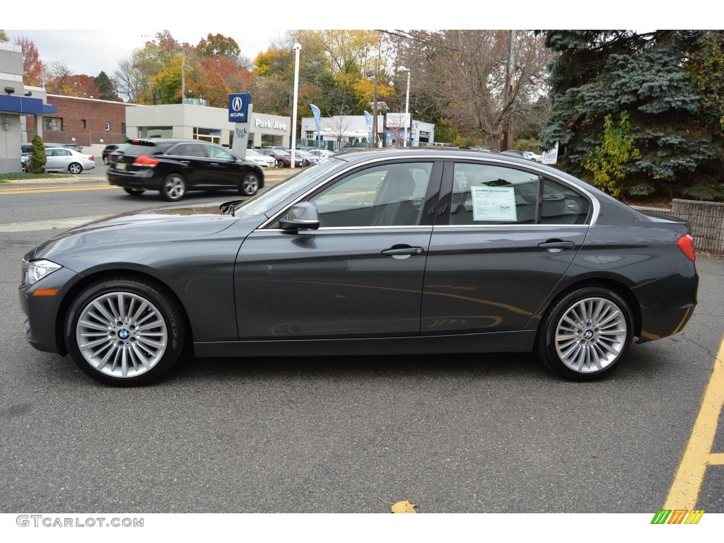 2015 3 Series 328i xDrive Sedan - Mineral Grey Metallic / Black photo #5