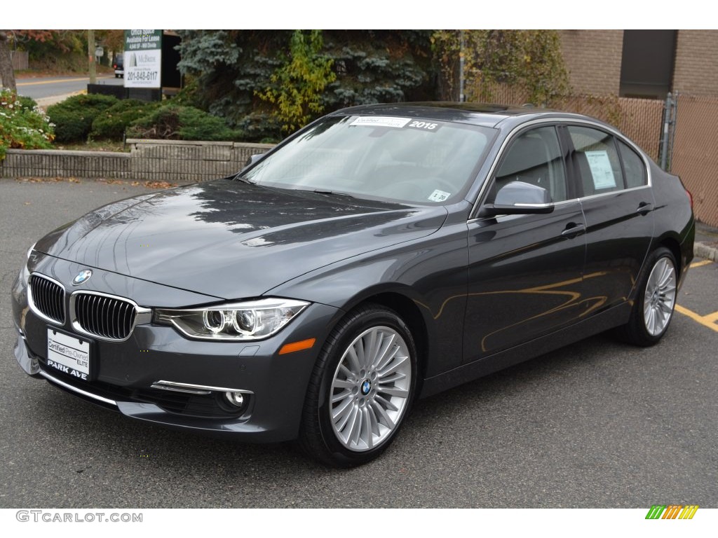 2015 3 Series 328i xDrive Sedan - Mineral Grey Metallic / Black photo #6