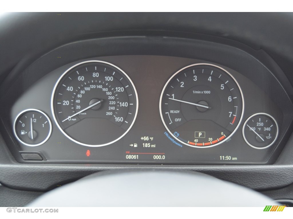 2015 3 Series 328i xDrive Sedan - Mineral Grey Metallic / Black photo #21