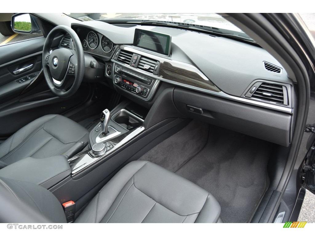 2015 3 Series 328i xDrive Sedan - Mineral Grey Metallic / Black photo #27