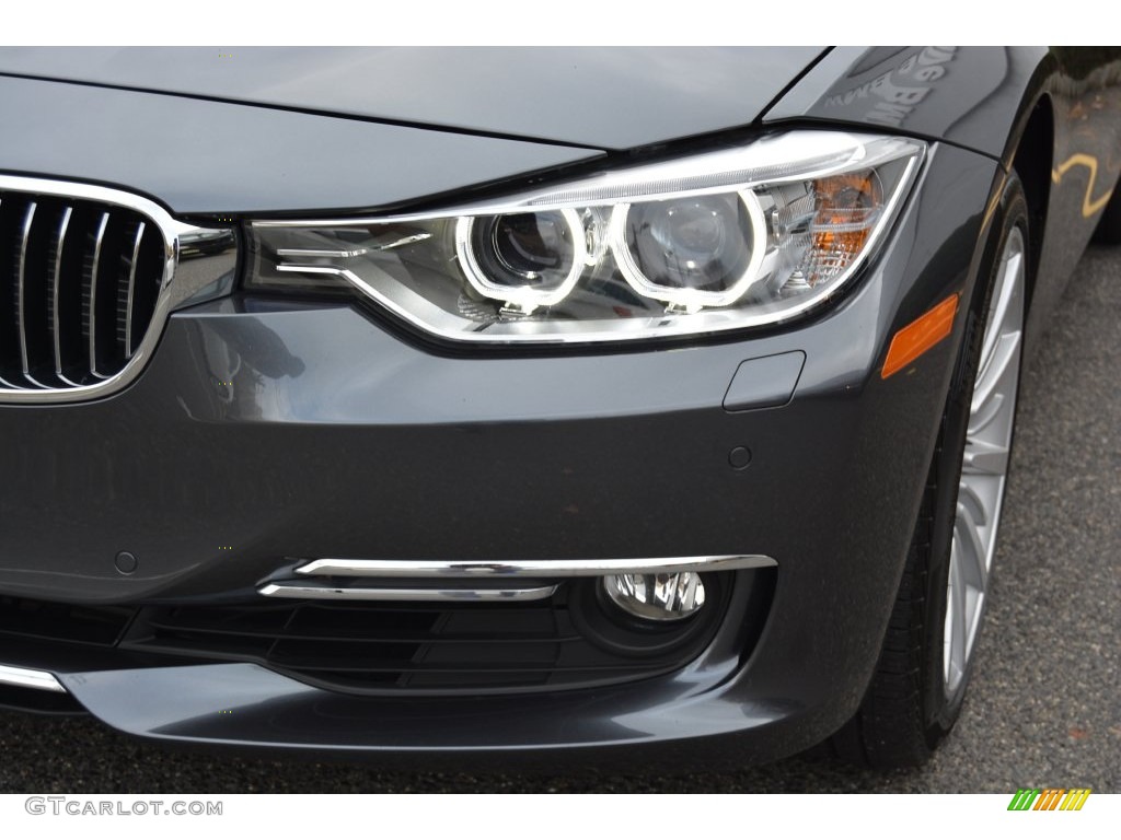 2015 3 Series 328i xDrive Sedan - Mineral Grey Metallic / Black photo #31