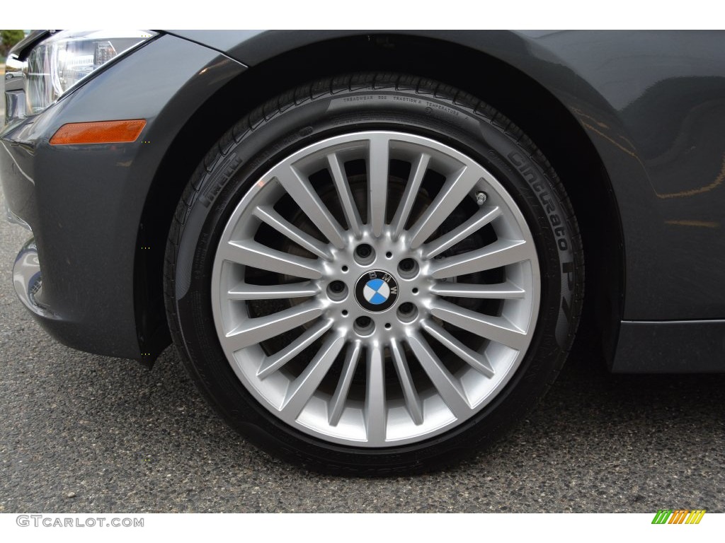 2015 3 Series 328i xDrive Sedan - Mineral Grey Metallic / Black photo #32