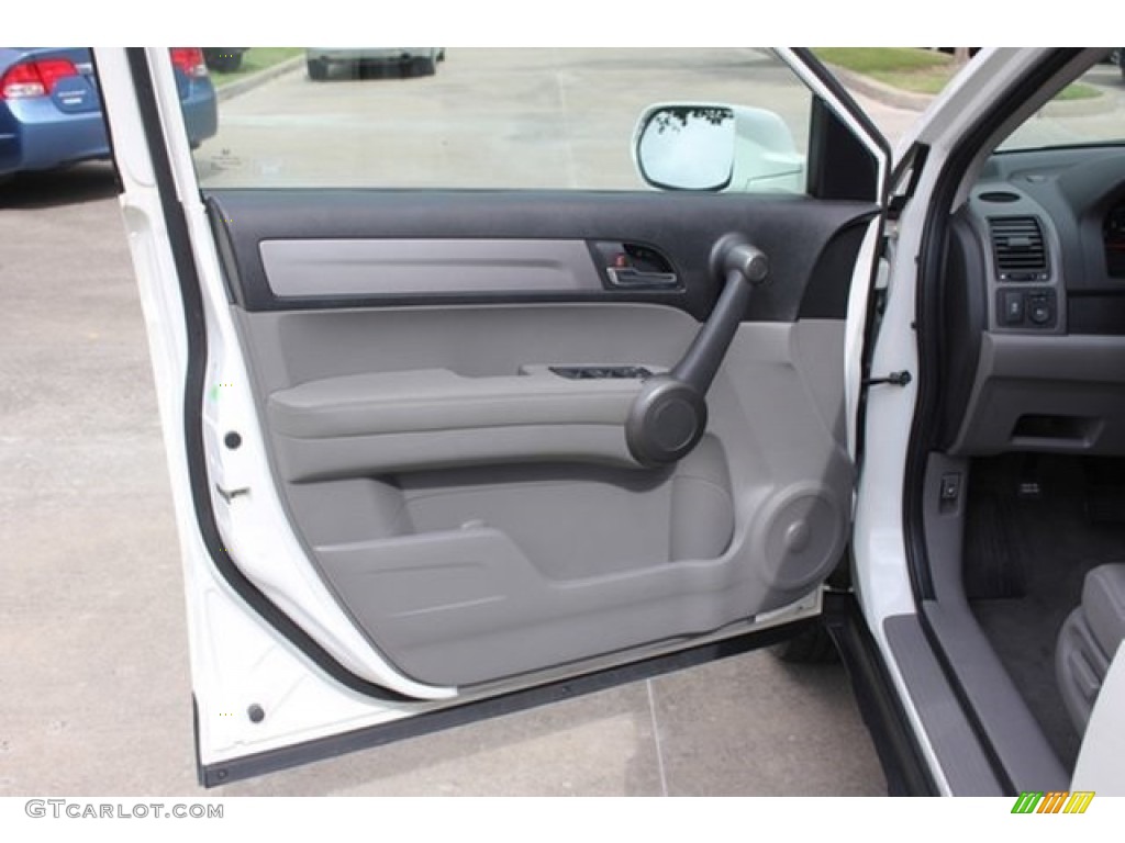2011 CR-V EX-L 4WD - Taffeta White / Gray photo #14