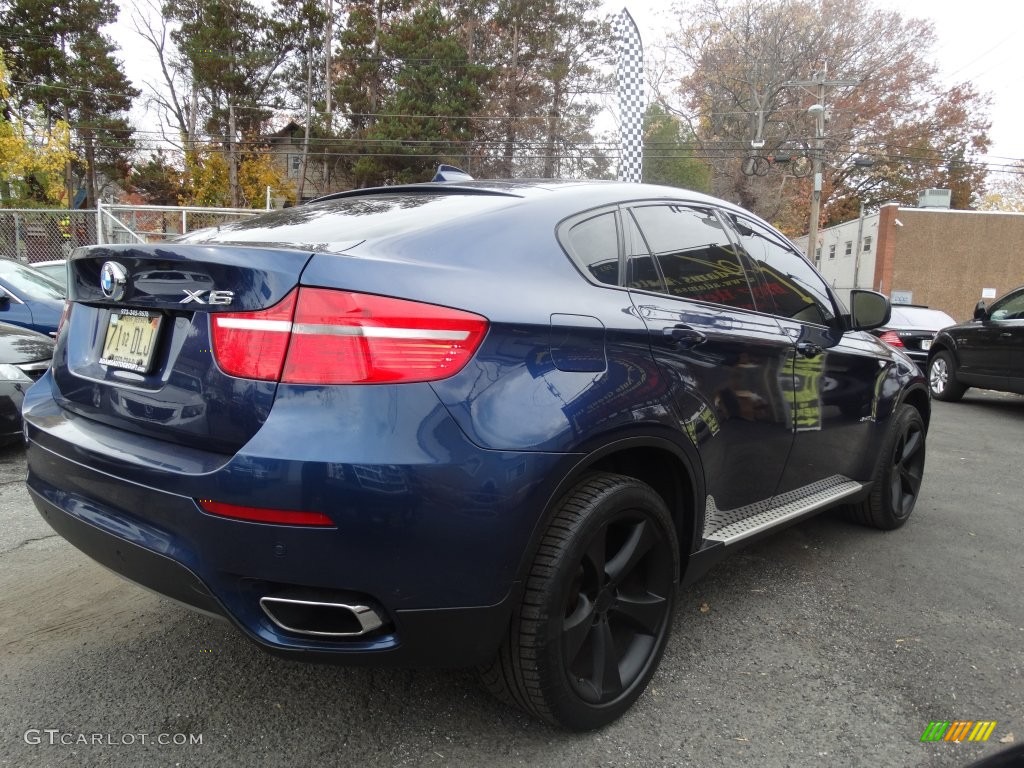 2009 X6 xDrive50i - Deep Sea Blue Metallic / Oyster Nevada Leather photo #3