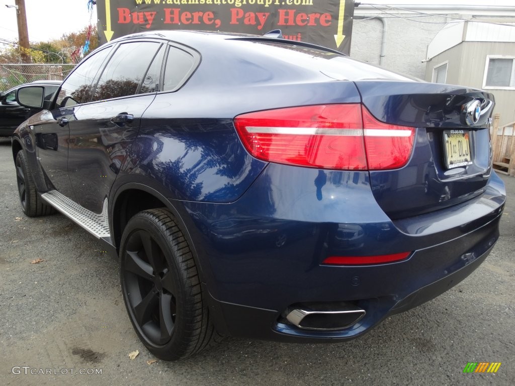2009 X6 xDrive50i - Deep Sea Blue Metallic / Oyster Nevada Leather photo #5