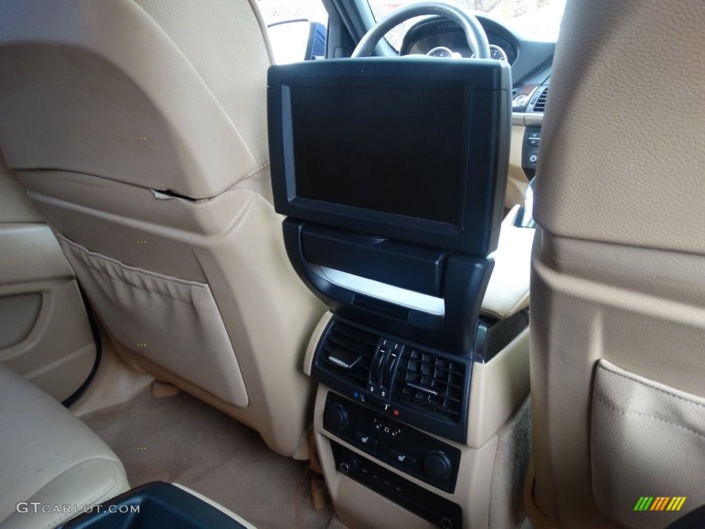 2009 X6 xDrive50i - Deep Sea Blue Metallic / Oyster Nevada Leather photo #26