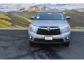 2015 Silver Sky Metallic Toyota Highlander XLE AWD  photo #2