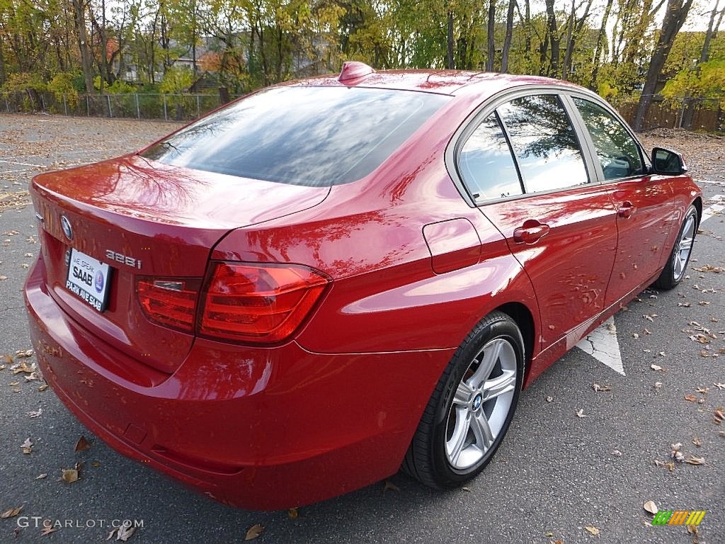 2013 3 Series 328i xDrive Sedan - Melbourne Red Metallic / Black photo #5