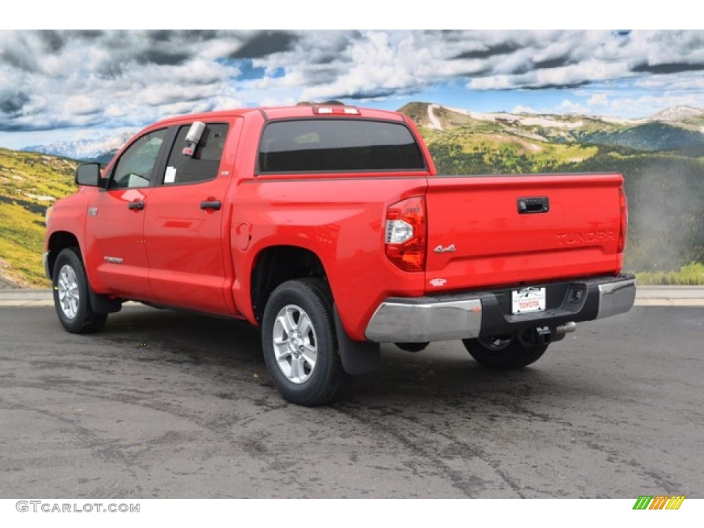 2016 Tundra SR5 CrewMax 4x4 - Radiant Red / Black photo #3