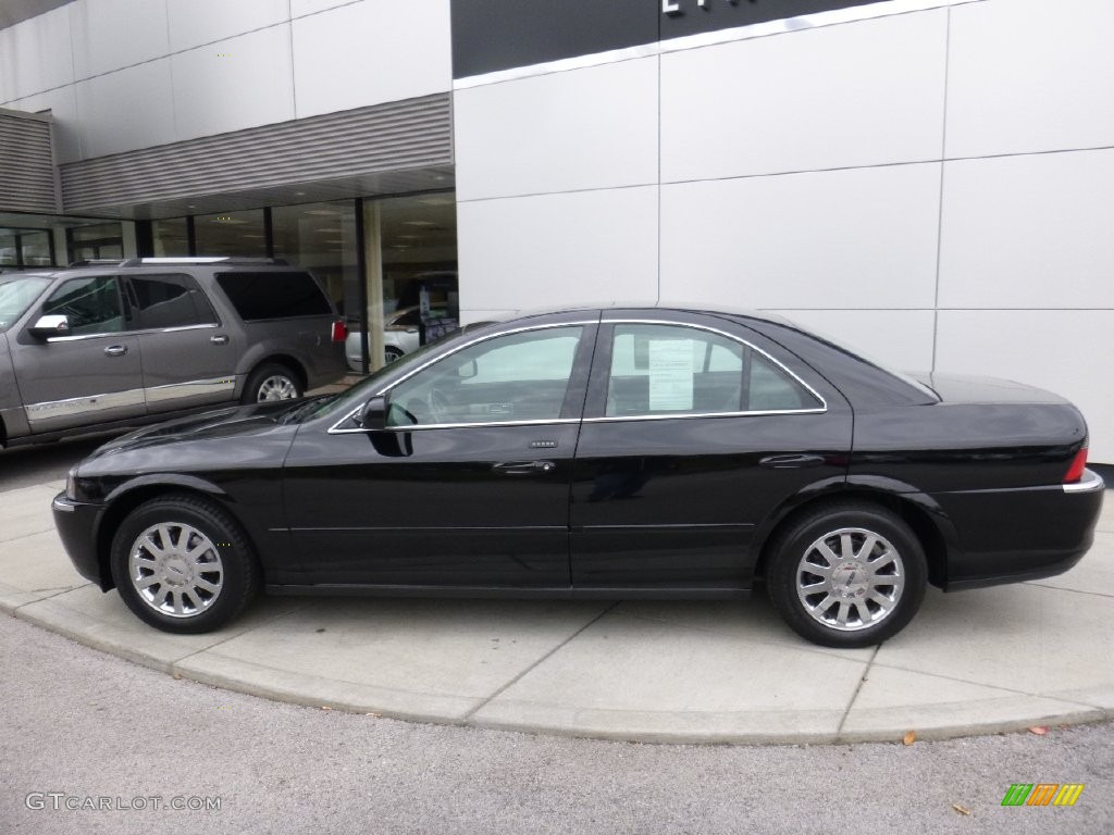 2003 LS V6 - Black / Black photo #2