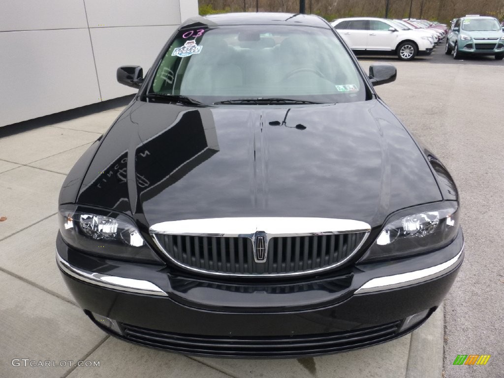 2003 LS V6 - Black / Black photo #8