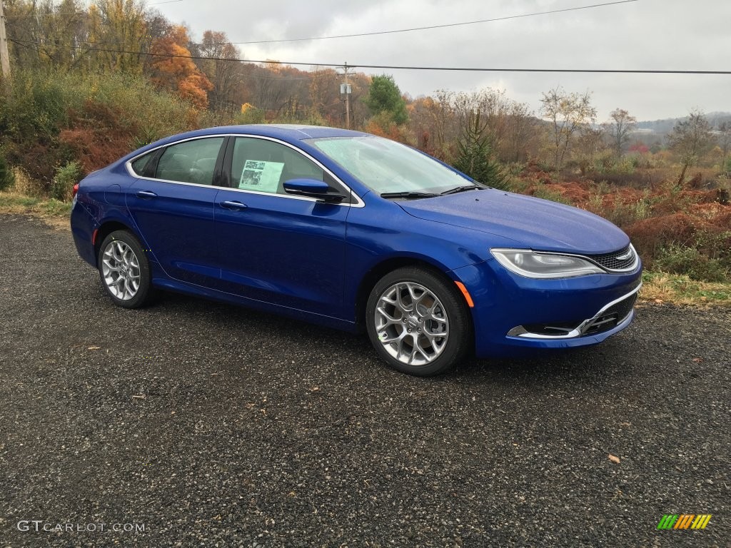 Vivid Blue Pearl 2016 Chrysler 200 C AWD Exterior Photo #108541424