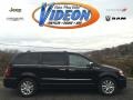 Brilliant Black Crystal Pearl 2016 Chrysler Town & Country Limited Platinum