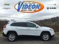 2016 Bright White Jeep Cherokee Limited 4x4  photo #1