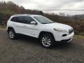 2016 Bright White Jeep Cherokee Limited 4x4  photo #2