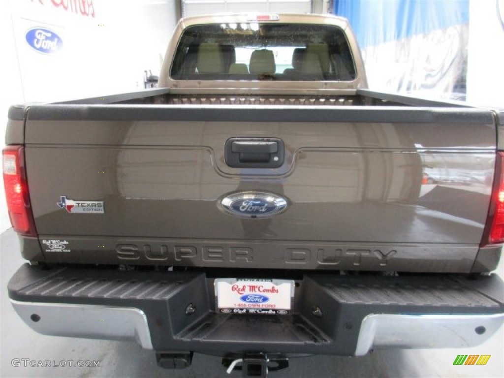 2016 F250 Super Duty XLT Crew Cab 4x4 - Caribou Metallic / Adobe photo #7