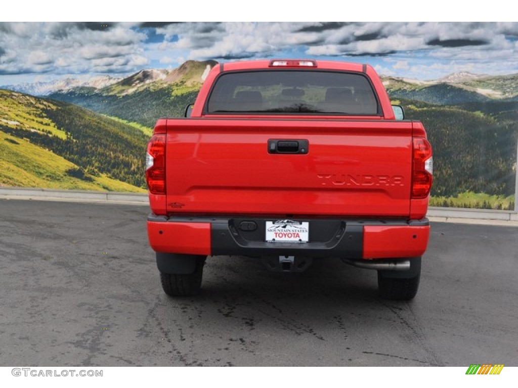 2016 Tundra Limited CrewMax 4x4 - Radiant Red / Black photo #4