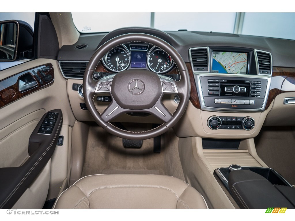 2013 ML 350 4Matic - Dakota Brown Metallic / Almond Beige photo #4