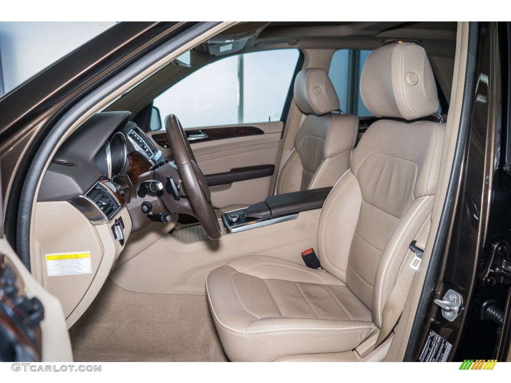 2013 ML 350 4Matic - Dakota Brown Metallic / Almond Beige photo #6