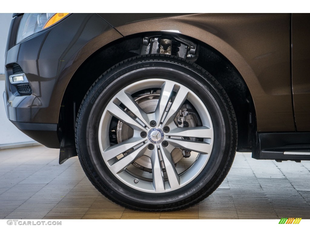 2013 ML 350 4Matic - Dakota Brown Metallic / Almond Beige photo #8