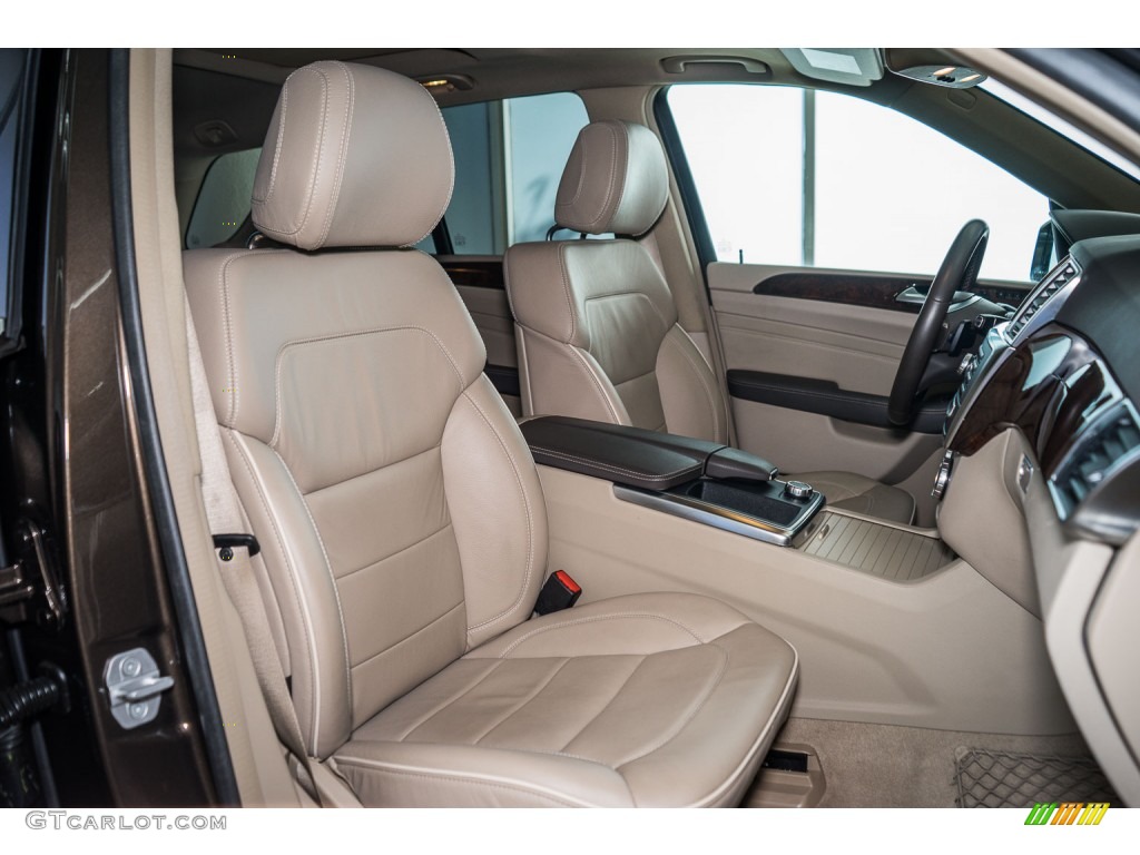 2013 ML 350 4Matic - Dakota Brown Metallic / Almond Beige photo #13