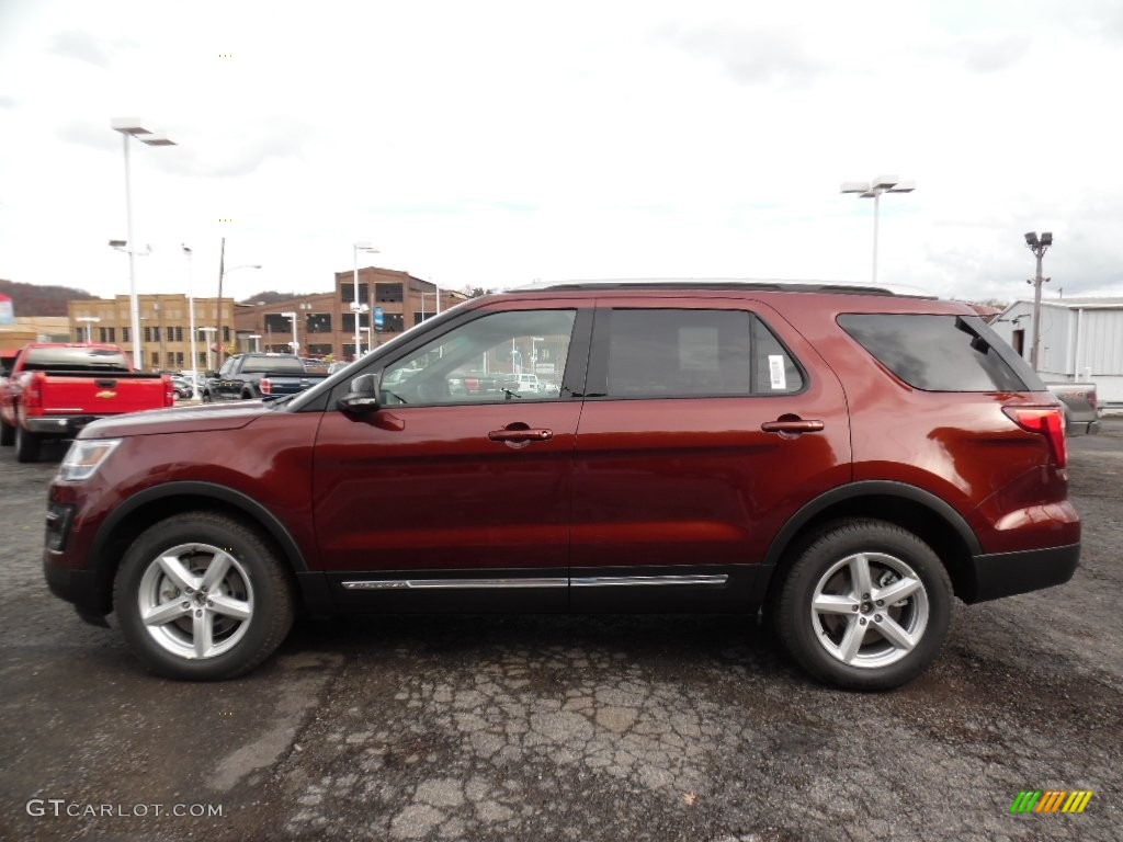 2016 Explorer XLT 4WD - Bronze Fire Metallic / Ebony Black photo #6