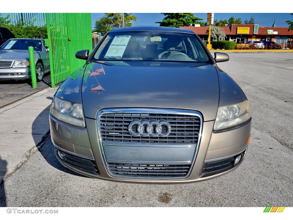 2005 A6 3.2 quattro Sedan - Dakar Beige Metallic / Beige photo #2