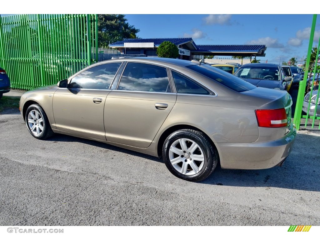 2005 A6 3.2 quattro Sedan - Dakar Beige Metallic / Beige photo #9