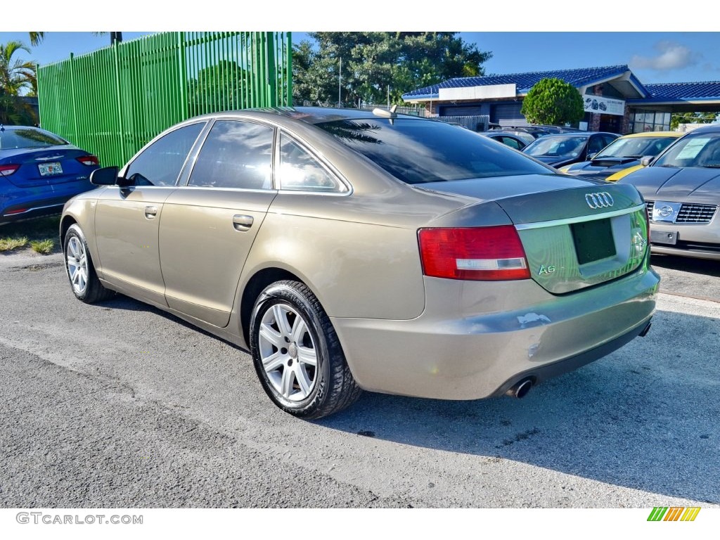 2005 A6 3.2 quattro Sedan - Dakar Beige Metallic / Beige photo #10