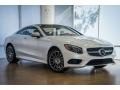 designo Diamond White Metallic 2016 Mercedes-Benz S 550 4Matic Coupe Exterior