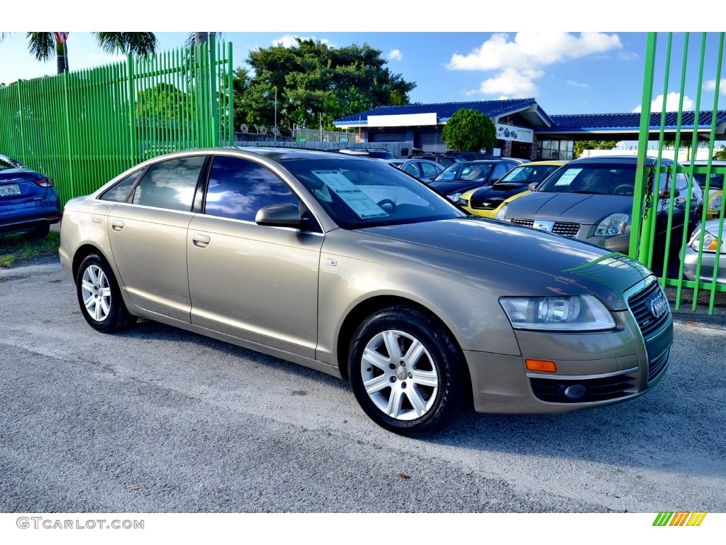 2005 A6 3.2 quattro Sedan - Dakar Beige Metallic / Beige photo #29