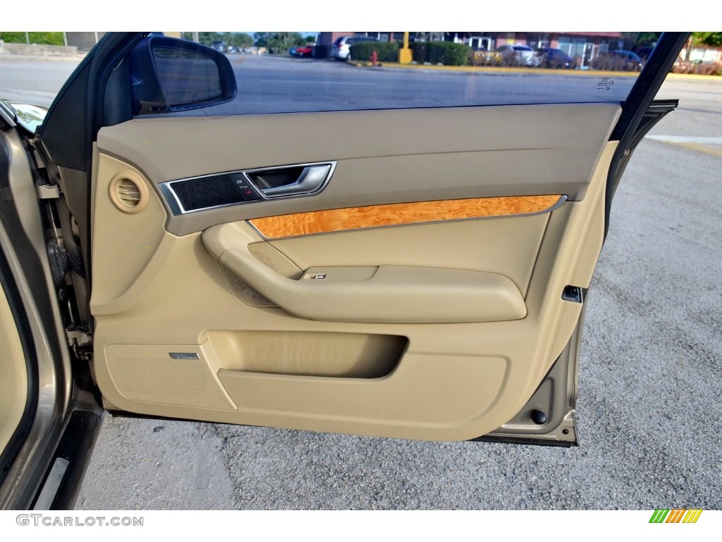 2005 A6 3.2 quattro Sedan - Dakar Beige Metallic / Beige photo #37