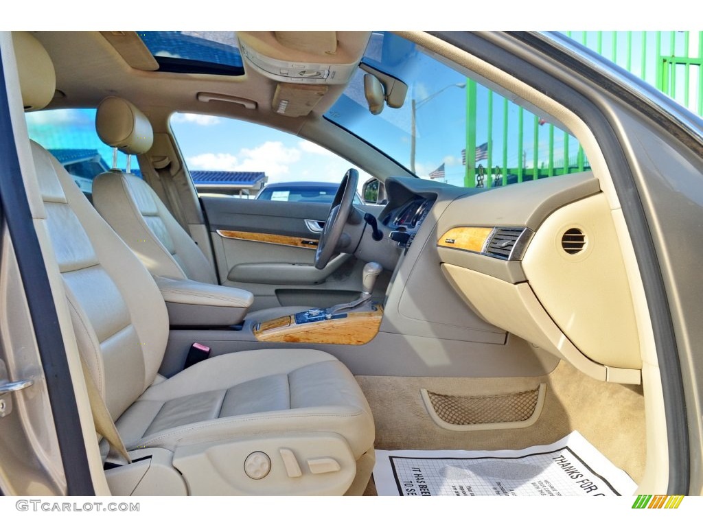 2005 A6 3.2 quattro Sedan - Dakar Beige Metallic / Beige photo #38