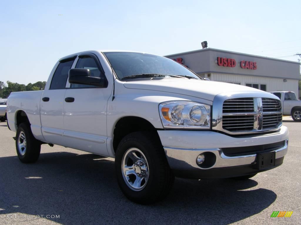 Bright White Dodge Ram 1500