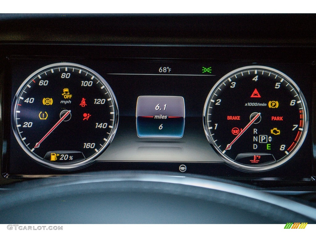 2016 Mercedes-Benz S 550 Sedan Gauges Photo #108548537