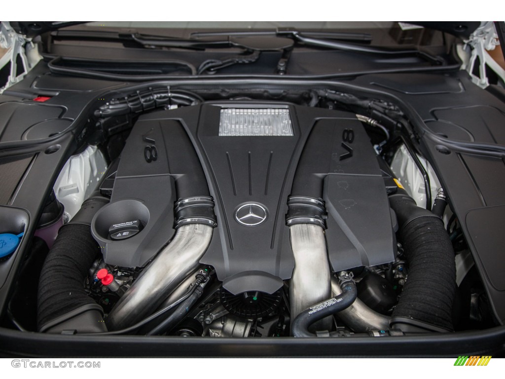 2016 Mercedes-Benz S 550 Sedan 4.7 Liter biturbo DI DOHC 32-Valve VVT V8 Engine Photo #108548543
