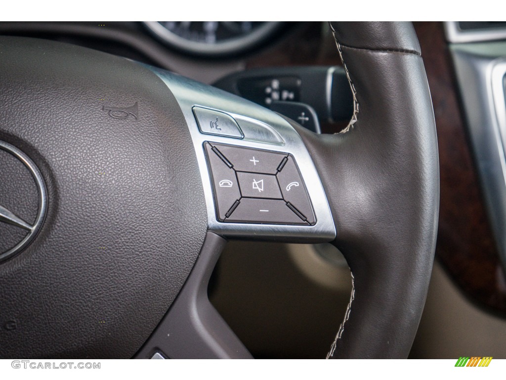 2013 ML 350 4Matic - Dakota Brown Metallic / Almond Beige photo #17