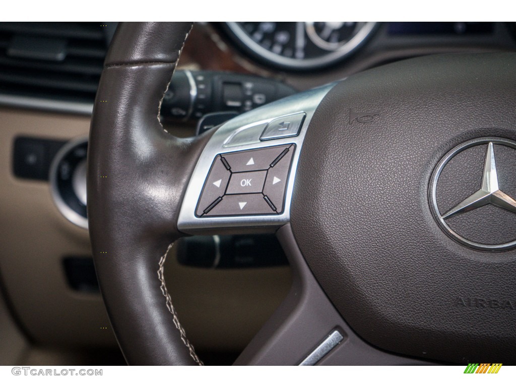 2013 ML 350 4Matic - Dakota Brown Metallic / Almond Beige photo #18