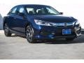 2016 Obsidian Blue Pearl Honda Accord LX Sedan  photo #1