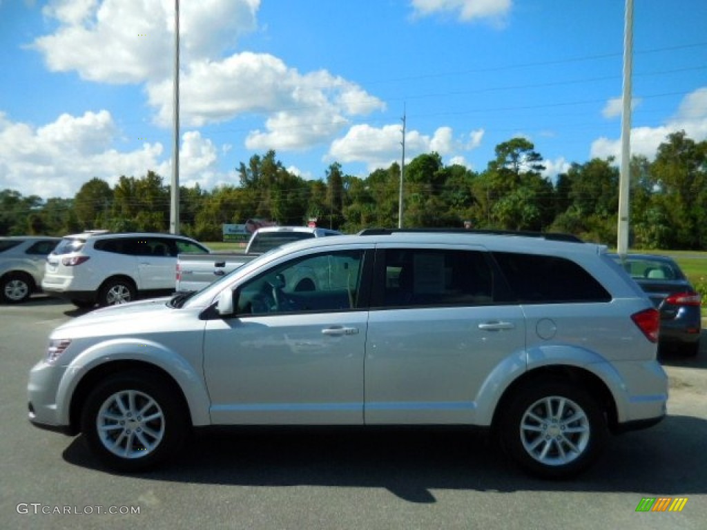 2014 Journey SXT - Bright Silver Metallic / Black photo #2