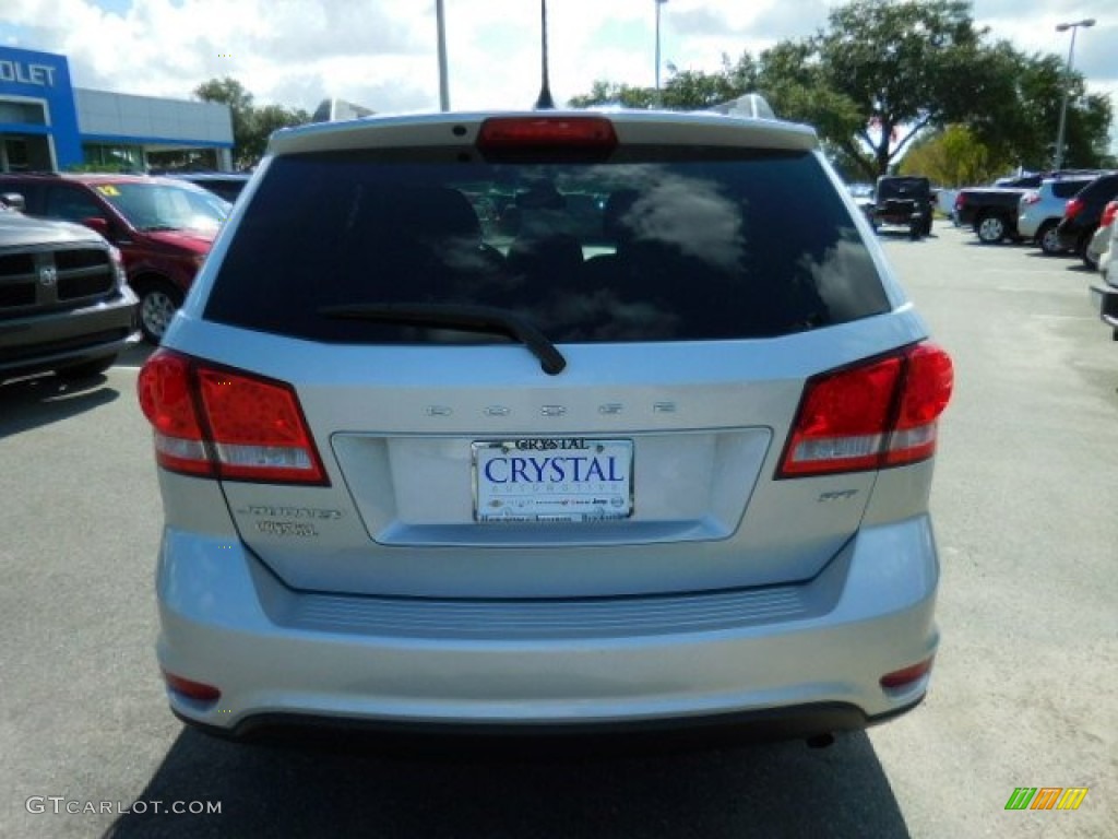 2014 Journey SXT - Bright Silver Metallic / Black photo #9