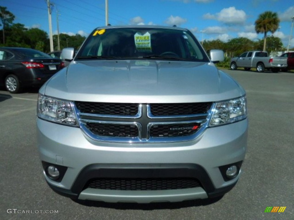 2014 Journey SXT - Bright Silver Metallic / Black photo #15