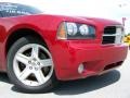 2008 Inferno Red Crystal Pearl Dodge Charger SXT  photo #9