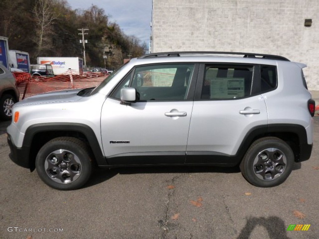 Glacier Metallic 2016 Jeep Renegade Latitude 4x4 Exterior Photo #108557827