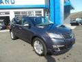 Atlantis Blue Metallic - Traverse LT AWD Photo No. 3
