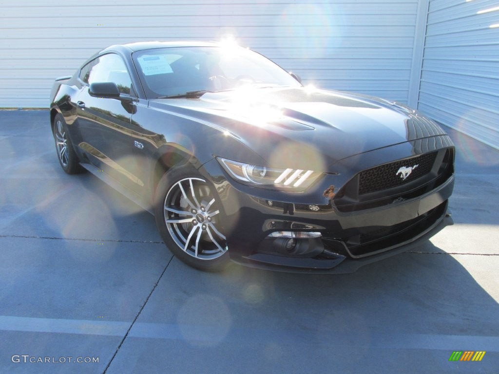 2016 Mustang GT Coupe - Shadow Black / Ebony photo #1